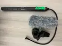 Professional Audio Recording Equipment Lot (104 items - Zoom recorders, Sony microphones, and more)