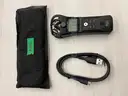 Professional Audio Recording Equipment Lot (104 items - Zoom recorders, Sony microphones, and more)