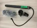 Professional Audio Recording Equipment Lot (104 items - Zoom recorders, Sony microphones, and more)
