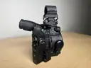 Canon EOS C200 Cinema Camera Kit with 15-85mm Lens, Monitor, Focus Grip, and Rolling Case