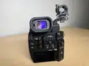 Canon EOS C200 Cinema Camera Kit with 15-85mm Lens, Monitor, Focus Grip, and Rolling Case