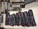Lot of Manfrotto Tripods w/ 504HD/503HDV/316 Heads and Accessory Arm