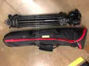 Lot of Manfrotto Tripods w/ 504HD/503HDV/316 Heads and Accessory Arm