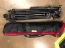 Lot of Manfrotto Tripods w/ 504HD/503HDV/316 Heads and Accessory Arm