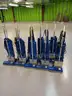 Windsor upright vacuums, Lot of 9! Some parts missing, no accessories!