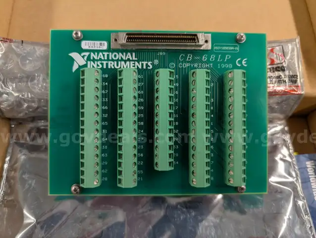 National Instruments CB-68LP 68-pin SCSI Terminal Block and PCI-6024E PCI Multifunction Device