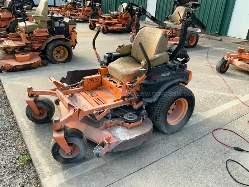 2007 SCAG Wildcat 25 HP 52 Cut Mower GovDeals