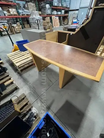 Wood Conference Table