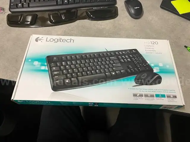 Logitech keyboard and mouse