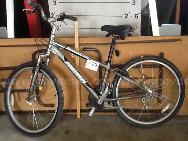 SPECIALIZED EXPEDITION BICYCLE, SILVER (AUC429)