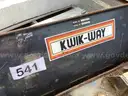 KWIK-WAY SKID STEER PLOW ATTACHMENT (AUC541)
