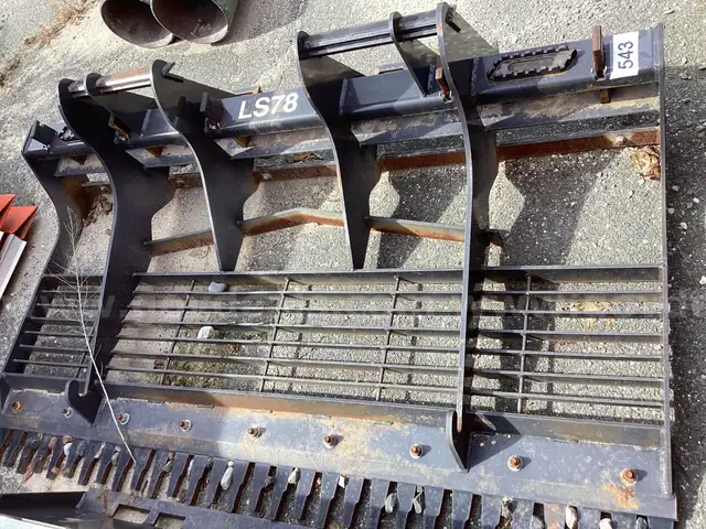 PALADIN SKID STEER RAKE ATTACHMENT (AUC-543)