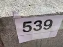 GRANITE CURBING, LOT QTY OF 13 SLABS (AUC-539)