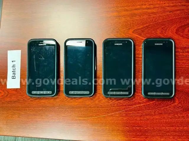 Lot of Four Samsung Xcover Cell Phones