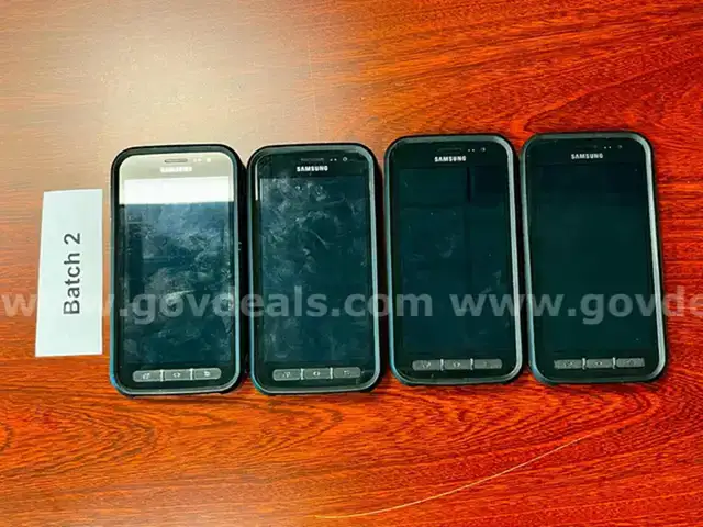 Lot of Four Samsung Xcover Cell Phones