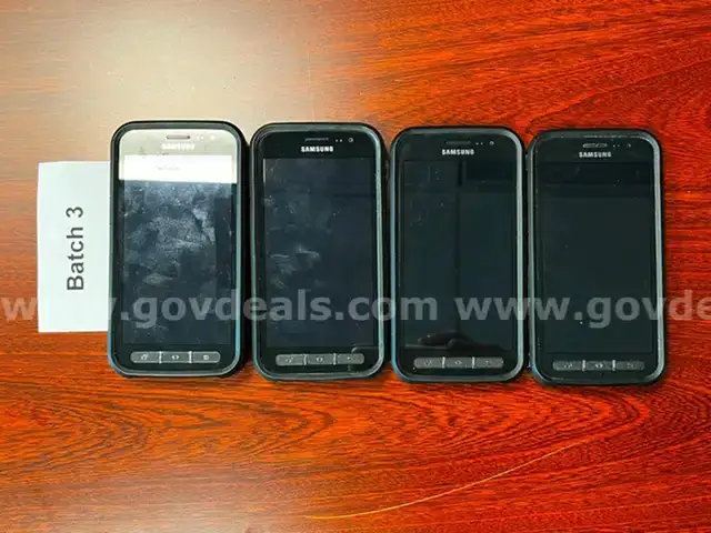 Lot of Four Samsung Xcover Cell Phones
