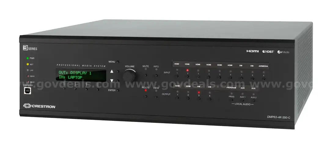 Crestron DigitalMedia Presentation System DMPS3-4K-350-C