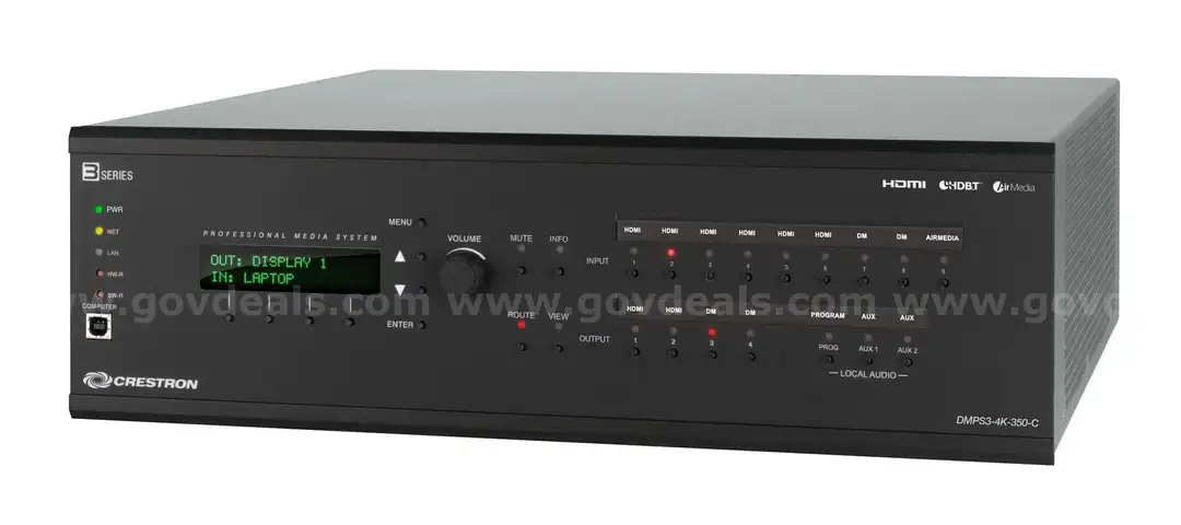 Crestron DigitalMedia Presentation System DMPS3-4K-350-C