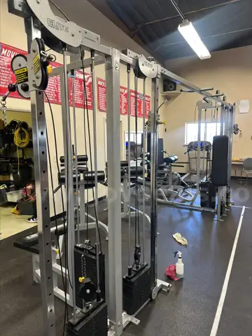 Multi-station Gym Equipment System