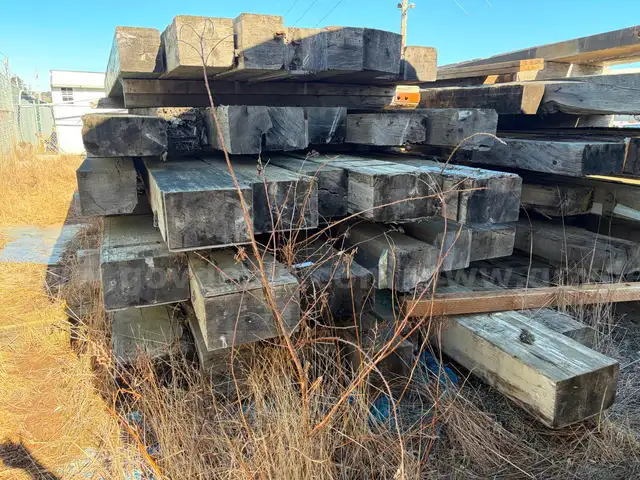 Large Wooden Beams from the ordinal Hayward Field
