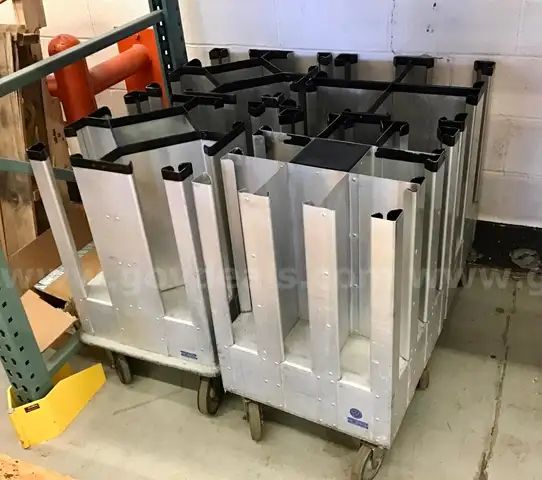 Lot of Adjustable Dish Carts - G2518105