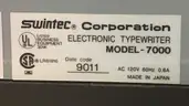 Electronic Typewriter - G2526102