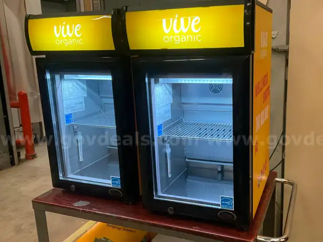 Lot of Mini Display Fridges - G2603706