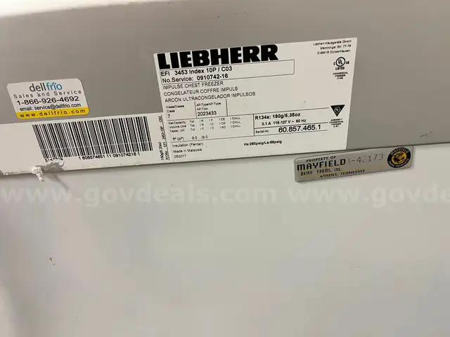 Self Serve Ice Cream Cooler (Mayfield)