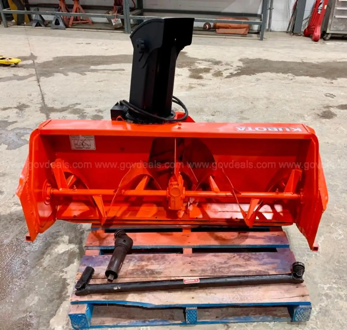 Kubota Snow Blower Attachment AllSurplus