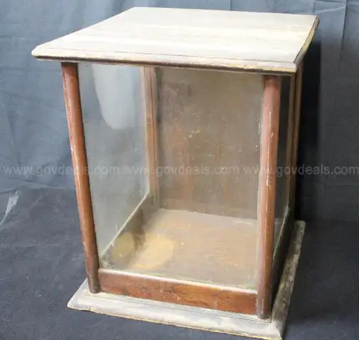 Antique Glass Display Case