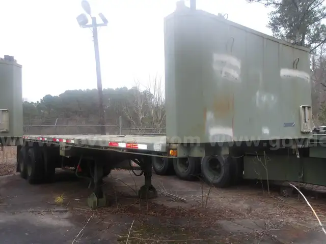 Tandem Axel Military Trailer