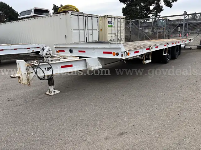24' Tilt-Deck Equipment Trailer