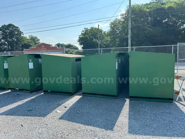 (5) Mini Cycler Cardboard Containers