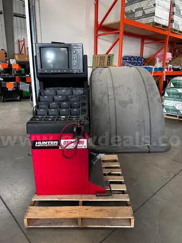 1 (one) Hunter GSP9700 Road Force Tire Balancer