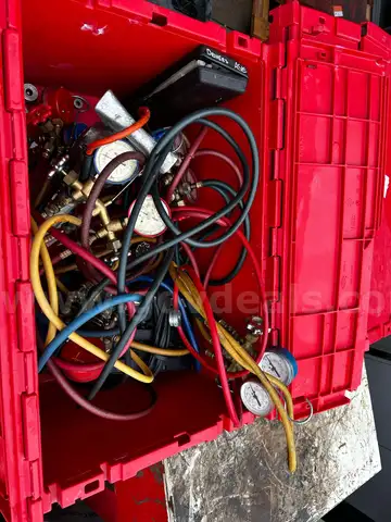 Lot of AC Testing Manifold kit