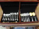 2 BOXES OF FLATWARE &#x26; SERVEWARE (GD4173)