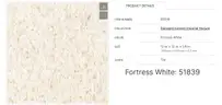 Lot of VCT Tile - Fortress White