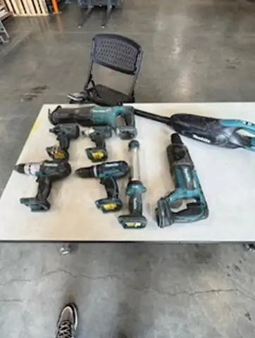 Lot of Makita Power Tools