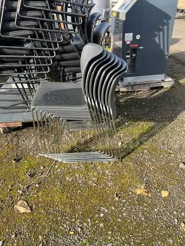 Lot of (8) Stackable Chairs