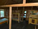 Cabin **MUST BE DISASSEMBLED**