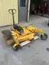 Hustler Mower with snow blade and cab