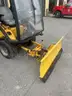 Hustler Mower with snow blade and cab