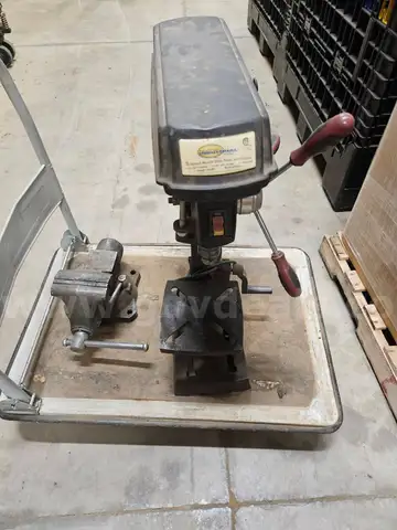 5 Speed Drill Press & 5 1/2" Vise