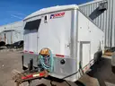 Enclosed 2017 tandem axle trailer 22 x 8.5