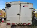 Enclosed 2017 tandem axle trailer 22 x 8.5