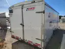 Enclosed 2017 tandem axle trailer 22 x 8.5
