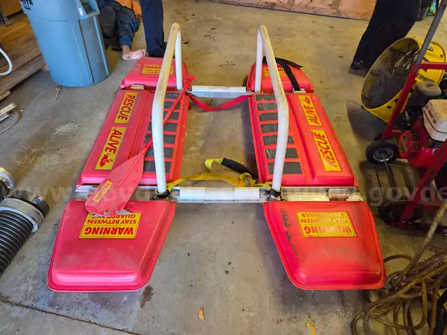 Ice Rescue Sled, Rescue Alive