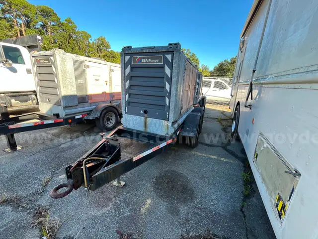 2012 BBA 100E D265 PORTABLE PUMP