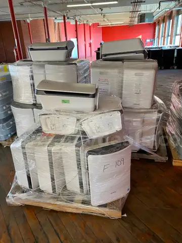 A Lot of Air Purifiers (unboxed - palletized)