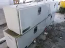 3 sets (2 per set) of metal toolboxes (truck-mountable)